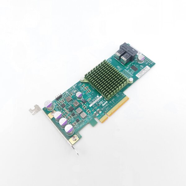 Supermicro AOC-S3008L-L8E 12GB/s PCIe 3.0 x8 8-Port HBA Controller