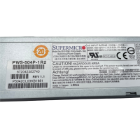 Supermicro CSE-815 Chassis 4x3,5" SATA/SAS BPN-SAS3-815TQ-N4 NVMe PWS-504P-1R WIO