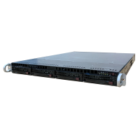 Supermicro CSE-815 Chassis 4x3,5" SATA/SAS BPN-SAS3-815TQ-N4 NVMe PWS-504P-1R