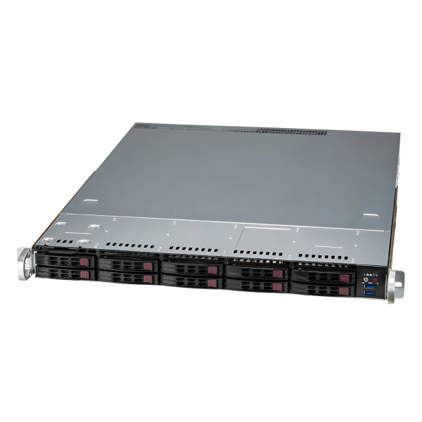 Supermicro CSE-116 1U Server X11DDW-NT BPN-SAS3-116A-N2 2x 500W PWS-504P-1R