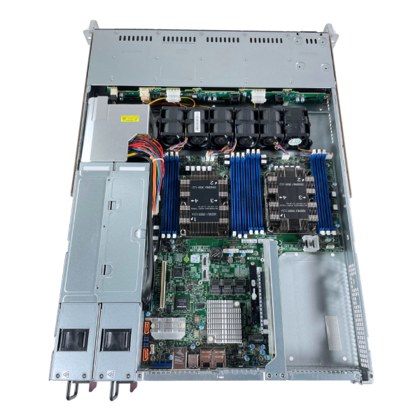 Supermicro CSE-116 1U Server X11DDW-NT BPN-SAS3-116A-N2 2x 500W PWS-504P-1R
