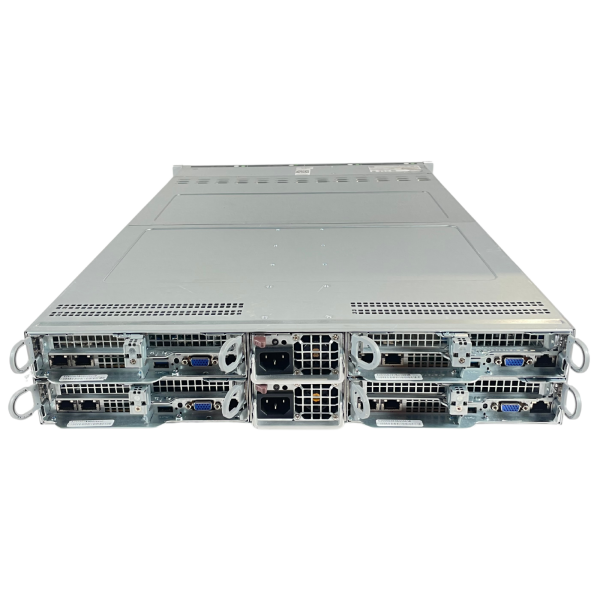 Supermicro SYS-2029TP-HC1R 2U 4-Node Server Dual Xeon Scalable 24x 2.5" Bays