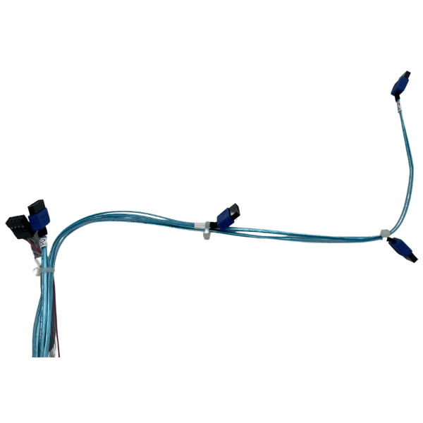 Supermicro CBL-SAST-0699 SFF-8643 zu 4x SATA SGPIO Kabel 75cm 12Gb/s