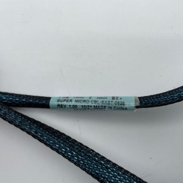 Supermicro CBL-SAST-0826 SFF-8654 to 2x SFF-8643 SlimSAS to MiniSASHD Angled