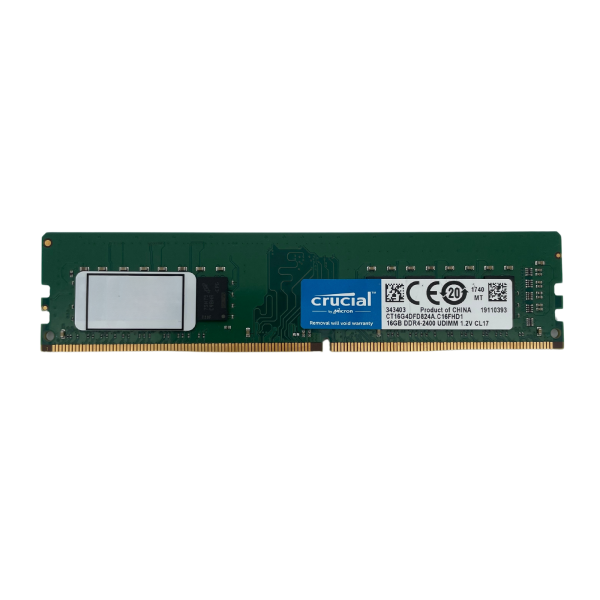 Crucial 16 GB Dektop RAM Modul DDR4 2400U 288 Pin Arbeitsspeicher CT16G4DFD824A