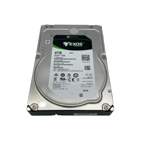 Seagate Exos 7E8 4TB 3.5" SATA 6Gb/s Enterprise HDD 7200RPM 256MB Festplatte