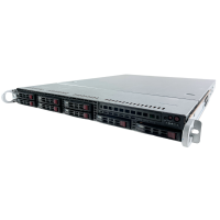 Supermicro CSE-113 1U Gehäuse 8x 2.5" SAS/SATA...