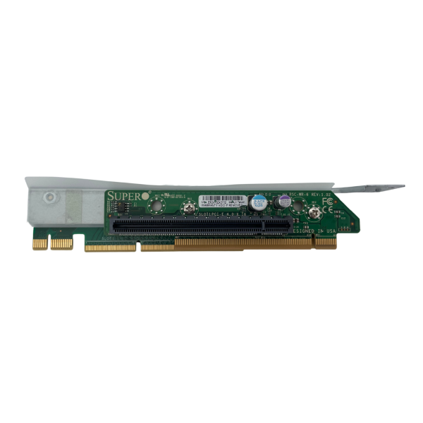 Supermicro 1U Riser Card with Cage RSC-WR-6 REV 1.02 & RSC-R1UW-2E16 REV 2.00