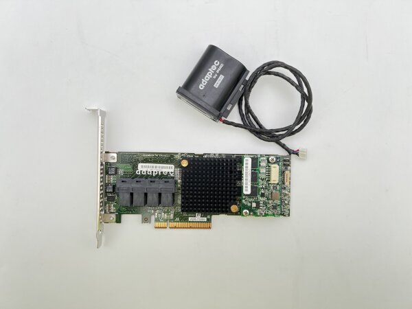 Adaptec ASR-71605 1GB 6G 16-Port Full Profile RAID Controller + AFM-700CC BBU