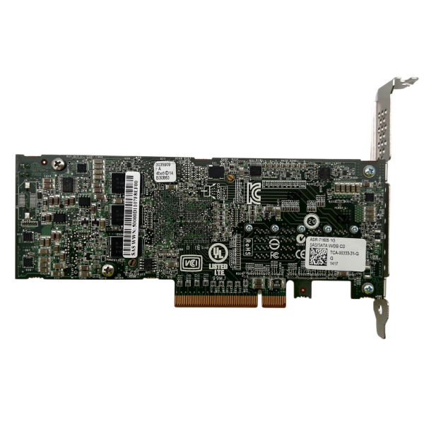 Adaptec ASR-71605 1GB 6G SAS/SATA 16-Port PCIe 3.0 Full Profile RAID Controller