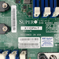 Supermicro X11DPH-T Motherboard E-ATX Intel Scalable LGA 3647 16x DDR4 Mainboard