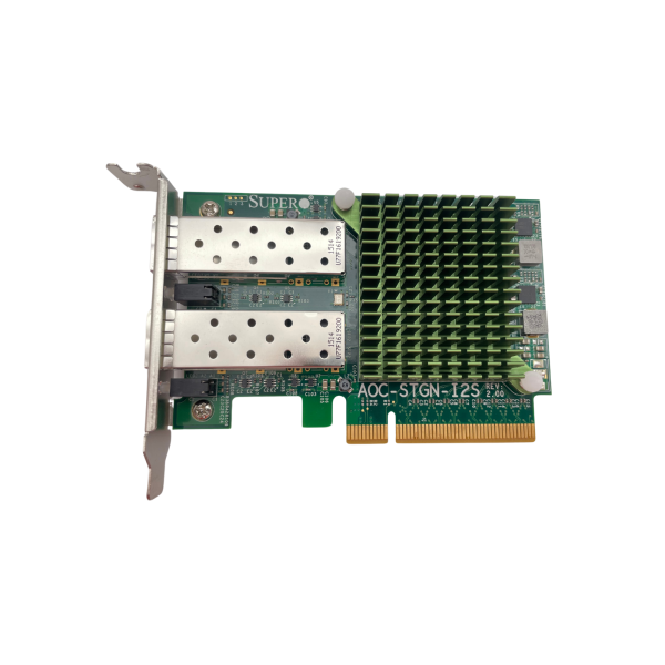 Supermicro AOC-STGN-i2S X520-DA2 10GBe SFP+ REV 2.00 Low Profile Server Netzwerkadapter
