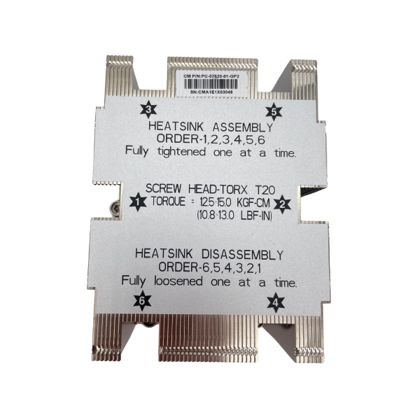 Supermicro SNK-P0083P 2U Passive CPU Heatsink SP5 Sockel Kühlkörper