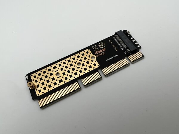 Disker M.2 NVME 2230 2242 2260 2280 SSD Low Profile Adapter auf PCIe 3.0