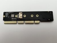 Disker M.2 NVME SSD Low Profile Adapter auf PCIe 3.0 & U.2