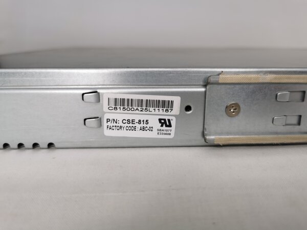 Supermicro CSE-815 X9DRi-LN4F+ Rev 1.10  4x3.5 LFF Dual LGA2011 w/o Caddys