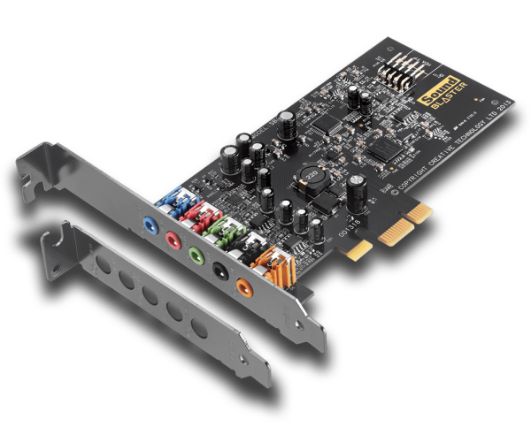 CREATIVE Sound Blaster Audigy Fx PCIe-Soundkarte mit SBX Pro Studio