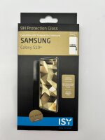 ISY Premium 9H Displayschutz Glas für Samsung Galaxy S10+ Anti-Fingerabdruck
