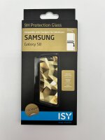 ISY Premium 9H Displayschutz Glas für Samsung Galaxy S8 Anti-Fingerabdruck