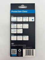 ISY Premium 9H Displayschutz Glas für Samsung Galaxy A20E Anti-Fingerabdruck