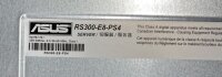ASUS RS300-E8-PS4 - Ceph Node - 4x 3,5" E3-1240 V3 32GB DDR3 ECC UDIMM - 1U - 4x 1GbE