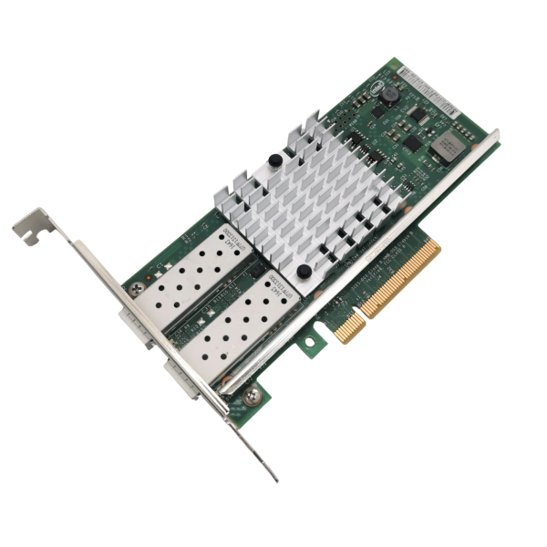 Intel X520-DA2 10Gbps SFP+ Dual Port Netzwerkkarte Full-Profil PCIe x8