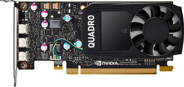 NVIDIA/HP PG410 Quadro P2000 5GB GDDR5 4x DP Video Card Full Profile PCIe 3.0