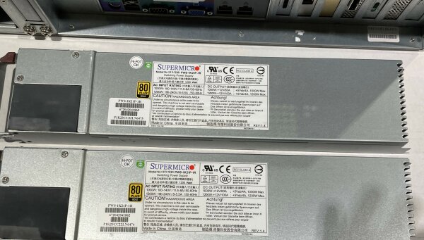 Supermicro CSE-846 4U Storage Chassis 24x 3,5" JBOD BPN-SAS2-846EL1 PWS-1K21P-1R