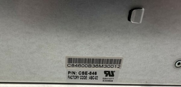 Supermicro CSE-846 4U JBOD Server Storage Chassis 24x 3,5" BPN-SAS2-846EL1