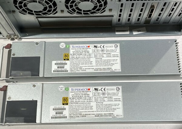 Supermicro CSE-846 4U JBOD Server Storage Chassis 24x 3,5" BPN-SAS2-846EL1