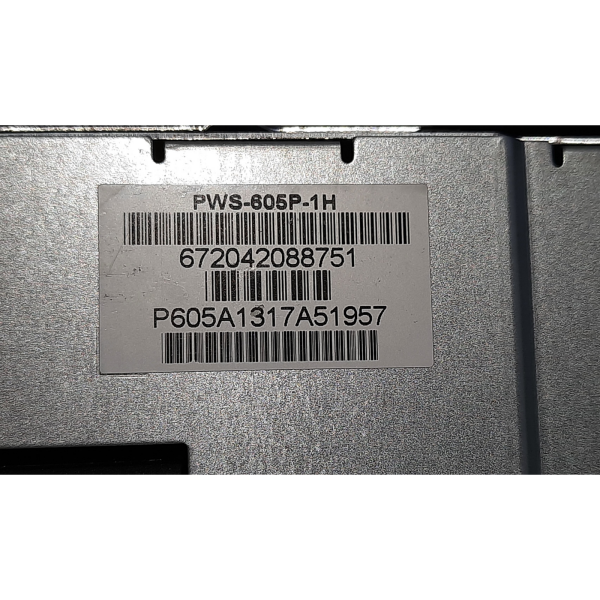 Supermicro Server Gehäuse CSE-815 1U 1HE BPN-SAS815TQ PWS-605P-1H 80+ Platinum