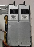 Supermicro Server Gehäuse CSE-813M 1U BPN-SAS815TQ 2x PWS-407P-1R 80+ Platinum