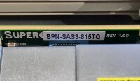Supermicro Server Gehäuse CSE-813M 1U BPN-SAS3-815TQ 2x PWS-407P-1R 80+ Platinum