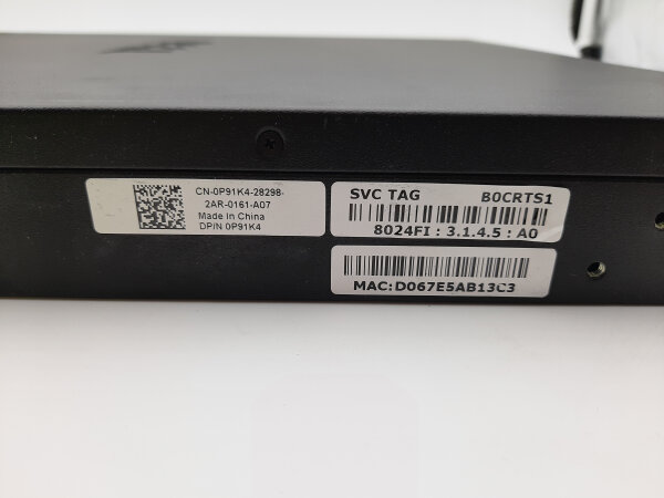 Dell PowerConnect 8024F High Density Switch 24 Ports 10Gb 1U Redundant
