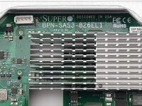 Supermicro CSE-826 - 2HE - BPN-SAS3-826EL1-N4 - 2x...