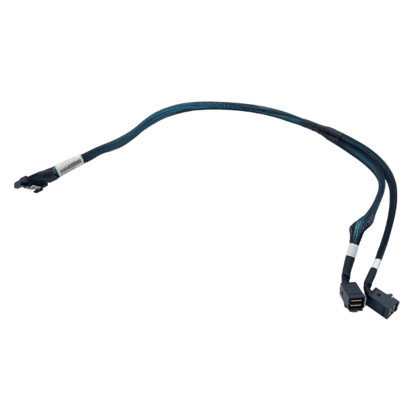 Supermicro CBL-SAST-1264-100 SFF-8654 Slimline SAS x8 to 2x SFF-8643 65cm Kabel