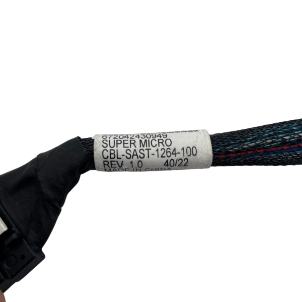 Supermicro CBL-SAST-1264-100 SFF-8654 Slimline SAS x8 to 2x SFF-8643 65cm Kabel
