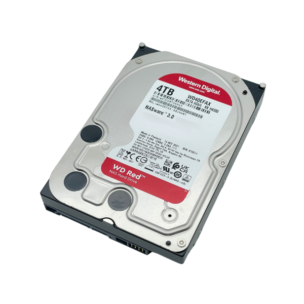 Western Digital Red 4TB WD40EFAX 3.5" SATA 6Gb/s 5400 RPM 256MB Cache NAS HDD