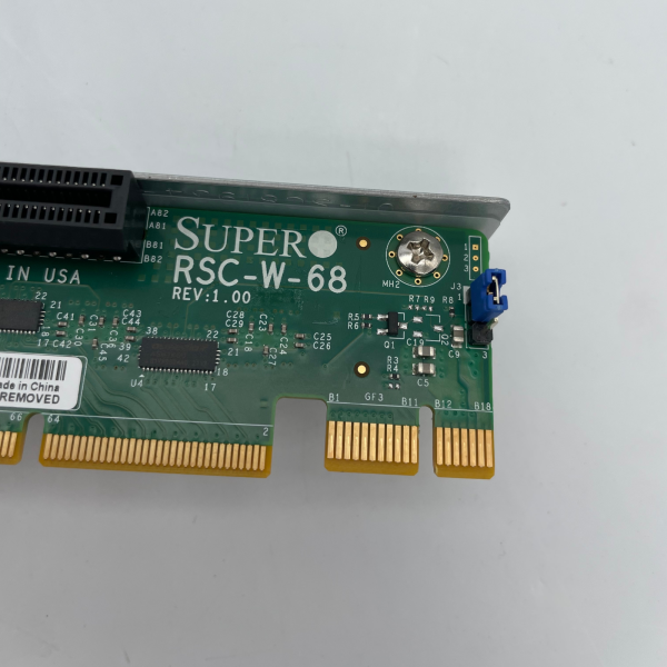 Supermicro Riser Cards RSC-WR-6 REV 1.02 & RSC-W-68 REV 1.0 inkl. Montageschiene