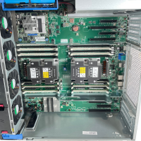 HP Enterprise ProLiant ML350 Gen10 Tower Server 2x Xeon 4208 128GB RAM 2x 800W