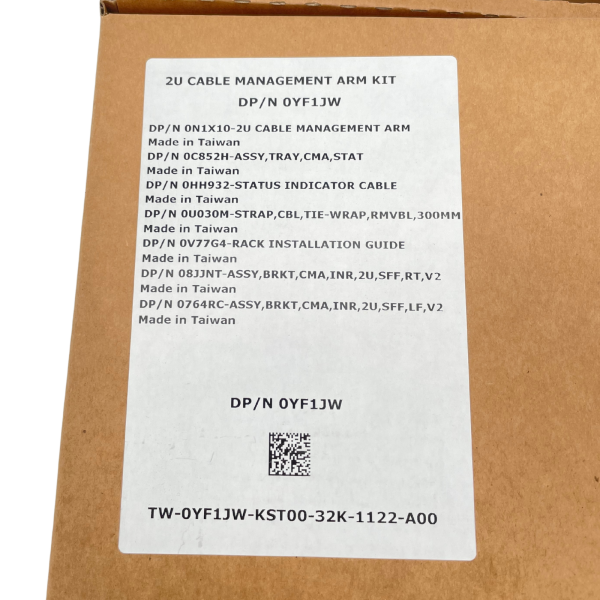 Dell 2U Kabelführungsarm-Kit 0YF1JW inkl. 2U Cable Management Arm Kit 0YF1