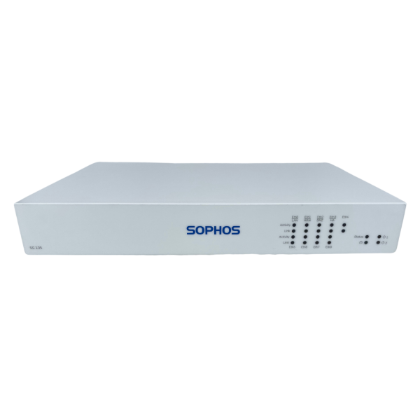 Sophos SG135 Rev. 3 Security Appliance Firewall Rackmount SFP 8x GbE 64GB SSD