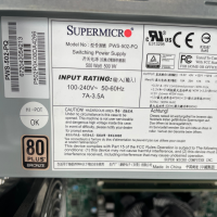 Supermicro CSE-732D4 Server 128GB PC4-2666 Intel Xeon E-2236 3101E-4i SuperQuiet