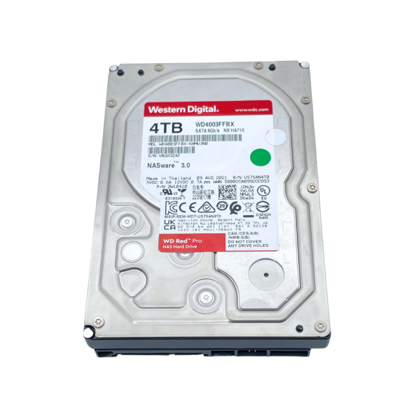 Western Digital WD Red Pro 4TB WD4005FFBX 7200RPM 256MB Cache SATA 6Gb/s