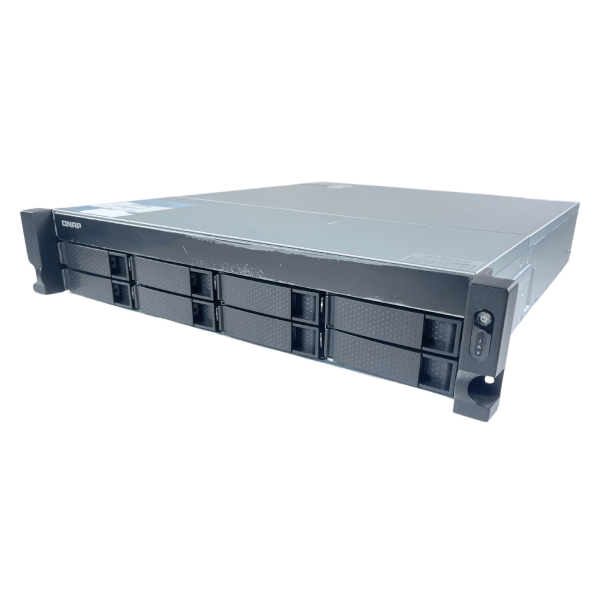 QNAP TS-863U-RP + QXG-10G1T 12x 3.5" 4x 1GbE 1x10GbE RJ45 NAS 2U Rack NAS Server