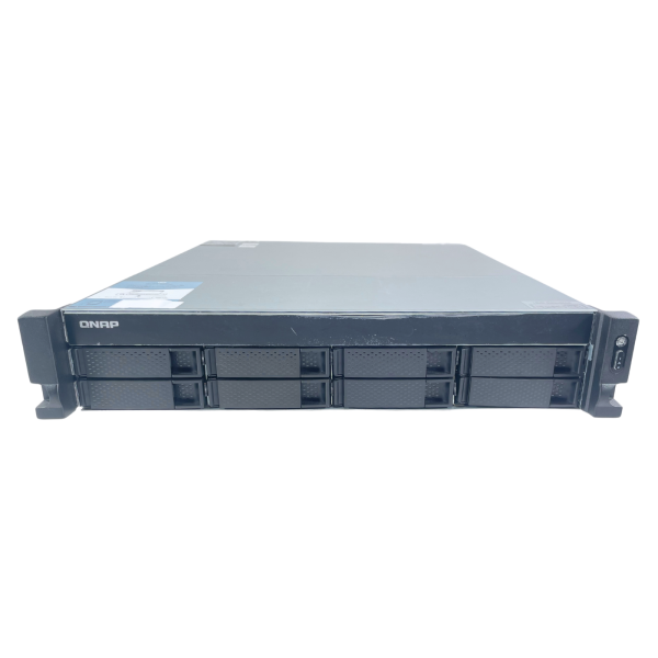 QNAP TS-863U-RP + QXG-10G1T 12x 3.5" 4x 1GbE 1x10GbE RJ45 NAS 2U Rack NAS Server