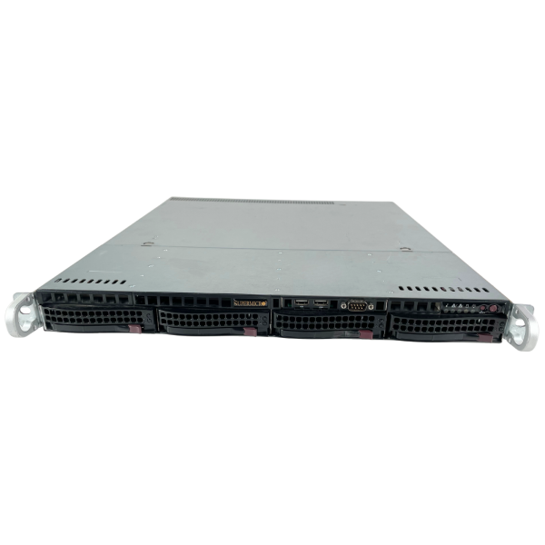 Supermicro CSE-813M 1U Chassis BPN-SAS815TQ 4x3,5 PWS-441P-1H 80 Plus Platinum