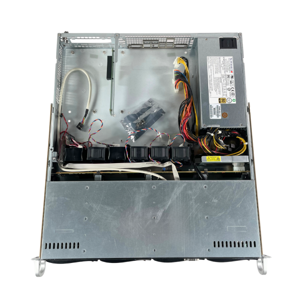 Supermicro CSE-813M 1U Chassis BPN-SAS815TQ 4x3,5 PWS-441P-1H 80 Plus Platinum