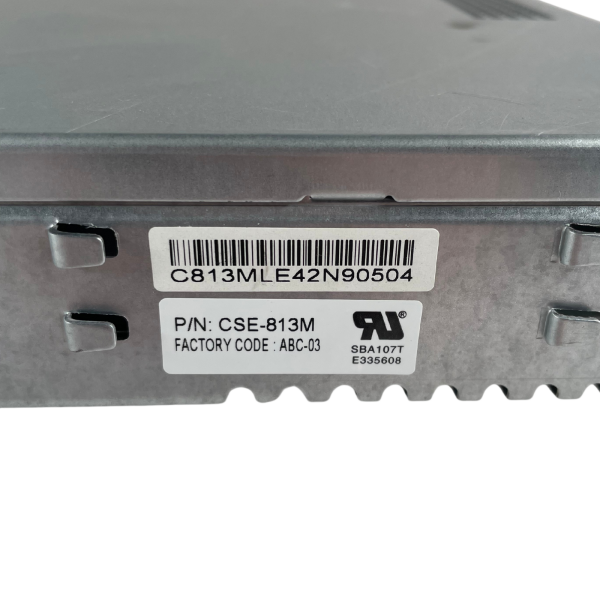 Supermicro CSE-813M 1U Chassis BPN-SAS815TQ 4x3,5 PWS-441P-1H 80 Plus Platinum