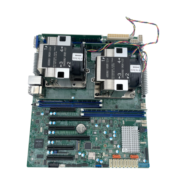 Supermicro X11DPL-I Mainboard LGA3647 2x Intel Xeon Silver 4110 2,1 GHz 64GB RAM